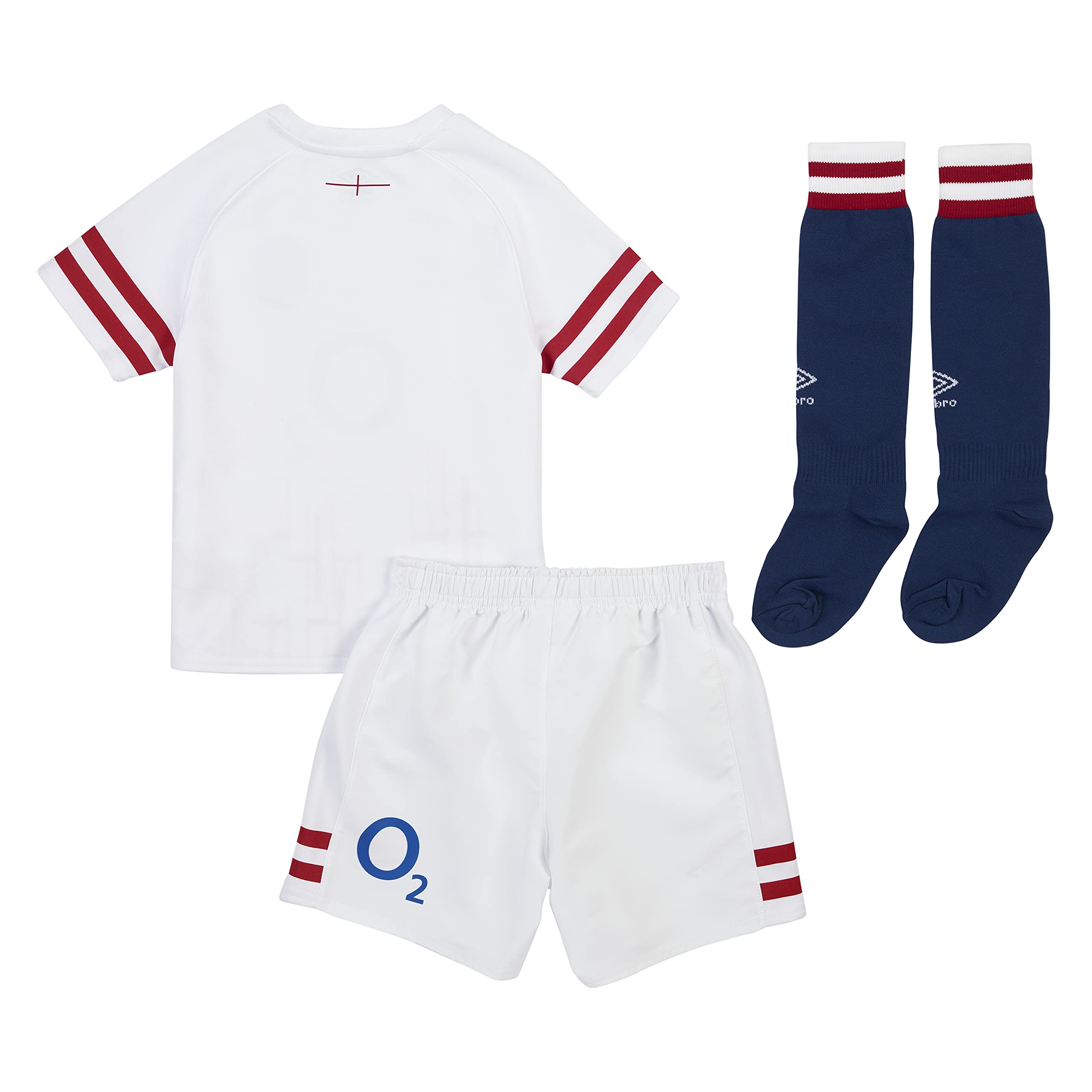 Umbro England RWC23 Junior Home Replica Shirt - White - Boys Replica