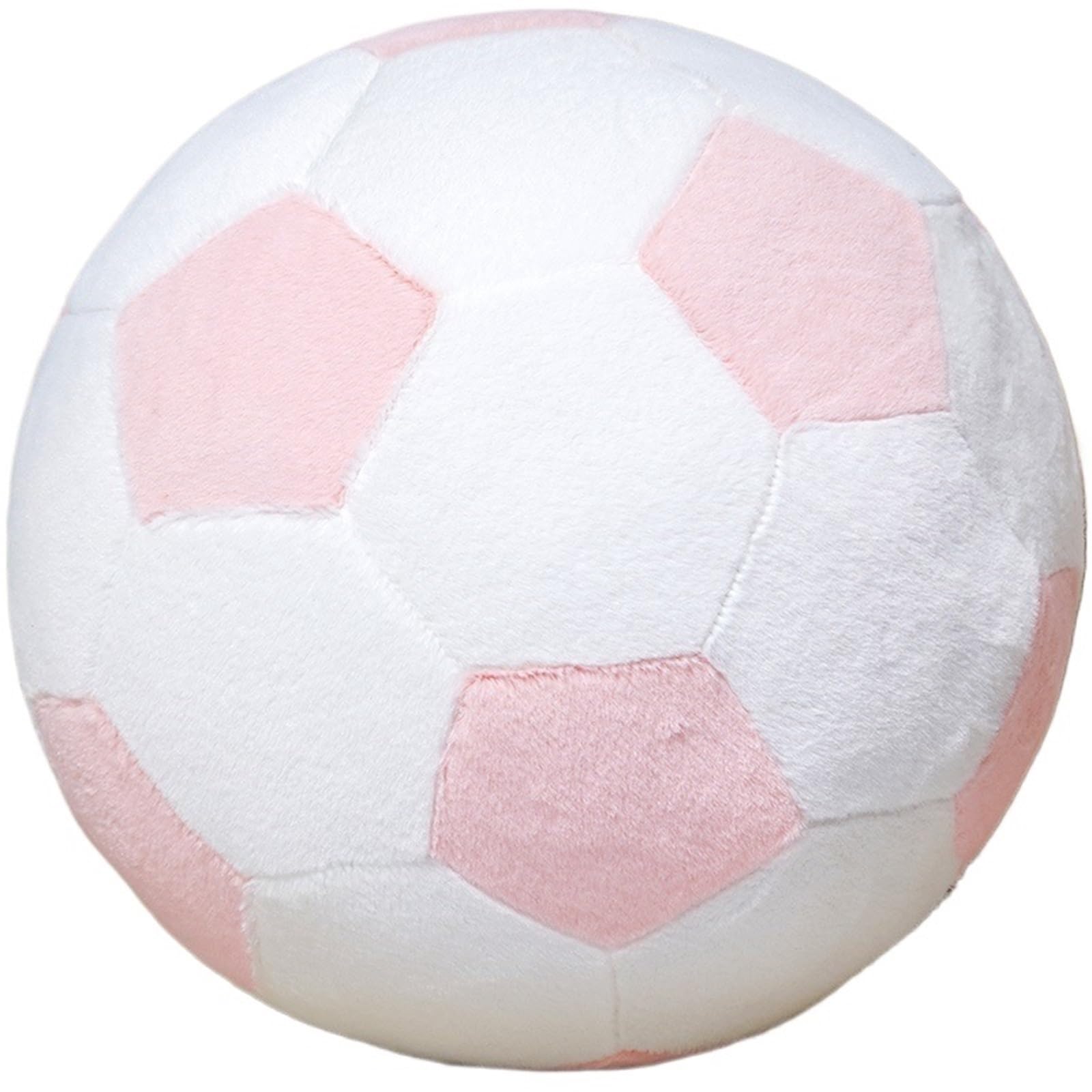 GIYXHU 25cm Simulation Football Pillow Sports Theme Ball Sofa Bed Lumbar Cushion For Home Decor Stuffed Plush Toys for Sofa(Pink)