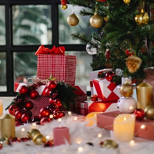 Miniatura 6 de Bonfasvo Cajas de regalo, paquete de 30 cajas de papel kraft plegables de 6.2 x 3.5 x 3.5 pulgadas, cajas de papel kraft plegables para damas de