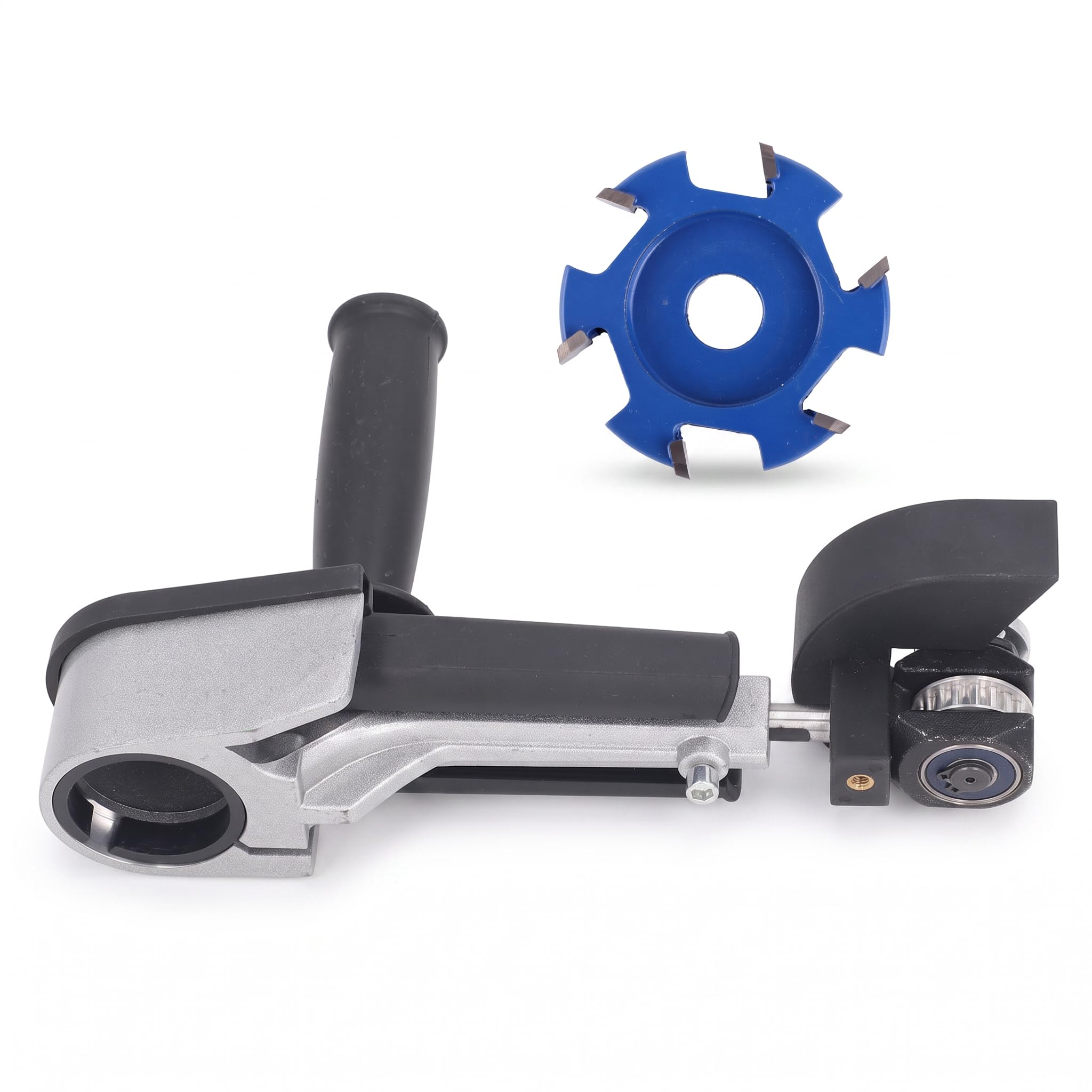 Ensemble de Convertisseur de Meuleuse D'angle Opération Facile pour la Sculpture de Fente D'adaptateur de Machine à Découper, Matériaux Durables, pour le Bricolage de Menuiserie