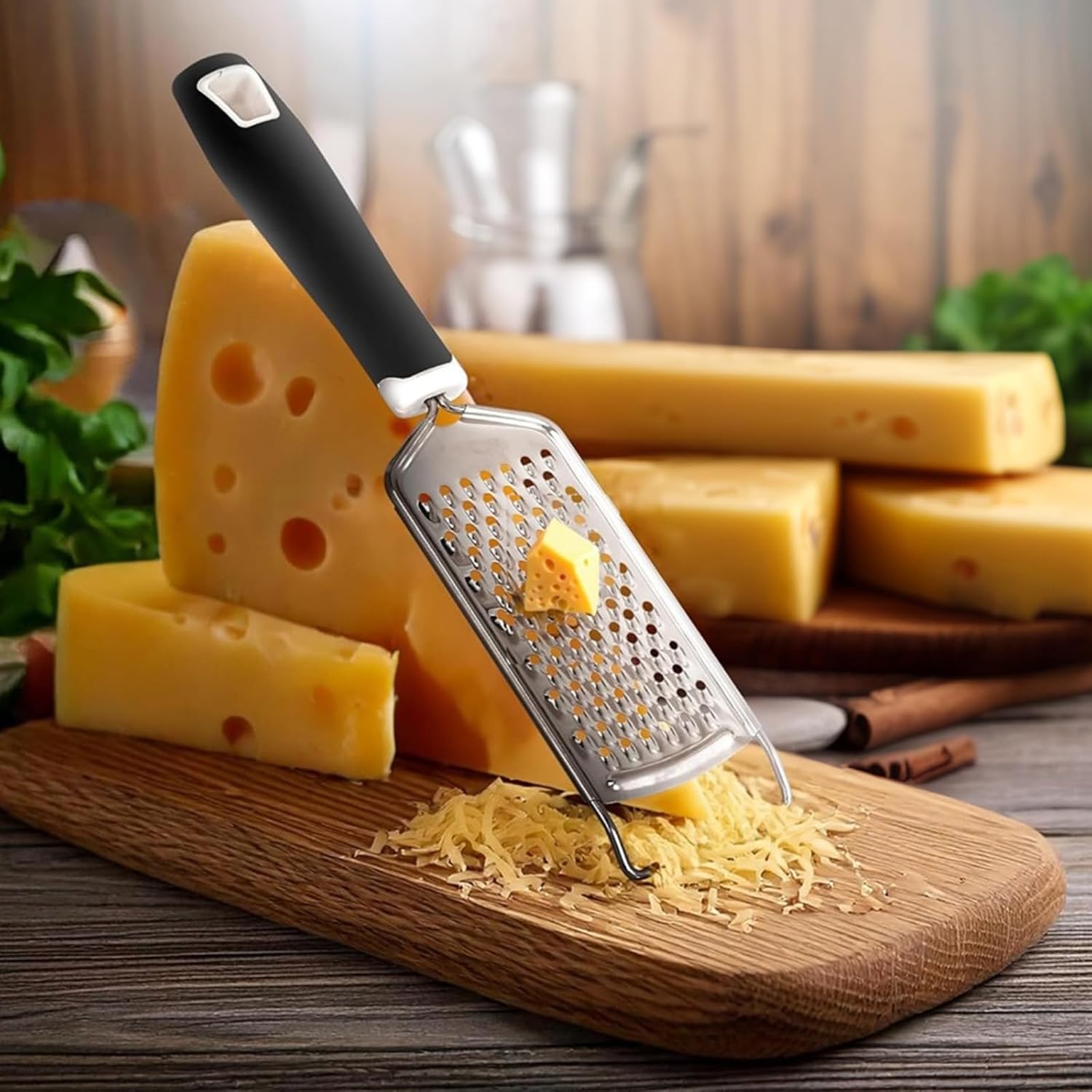 Rallador profesional de queso acero inoxidable miniatura 1