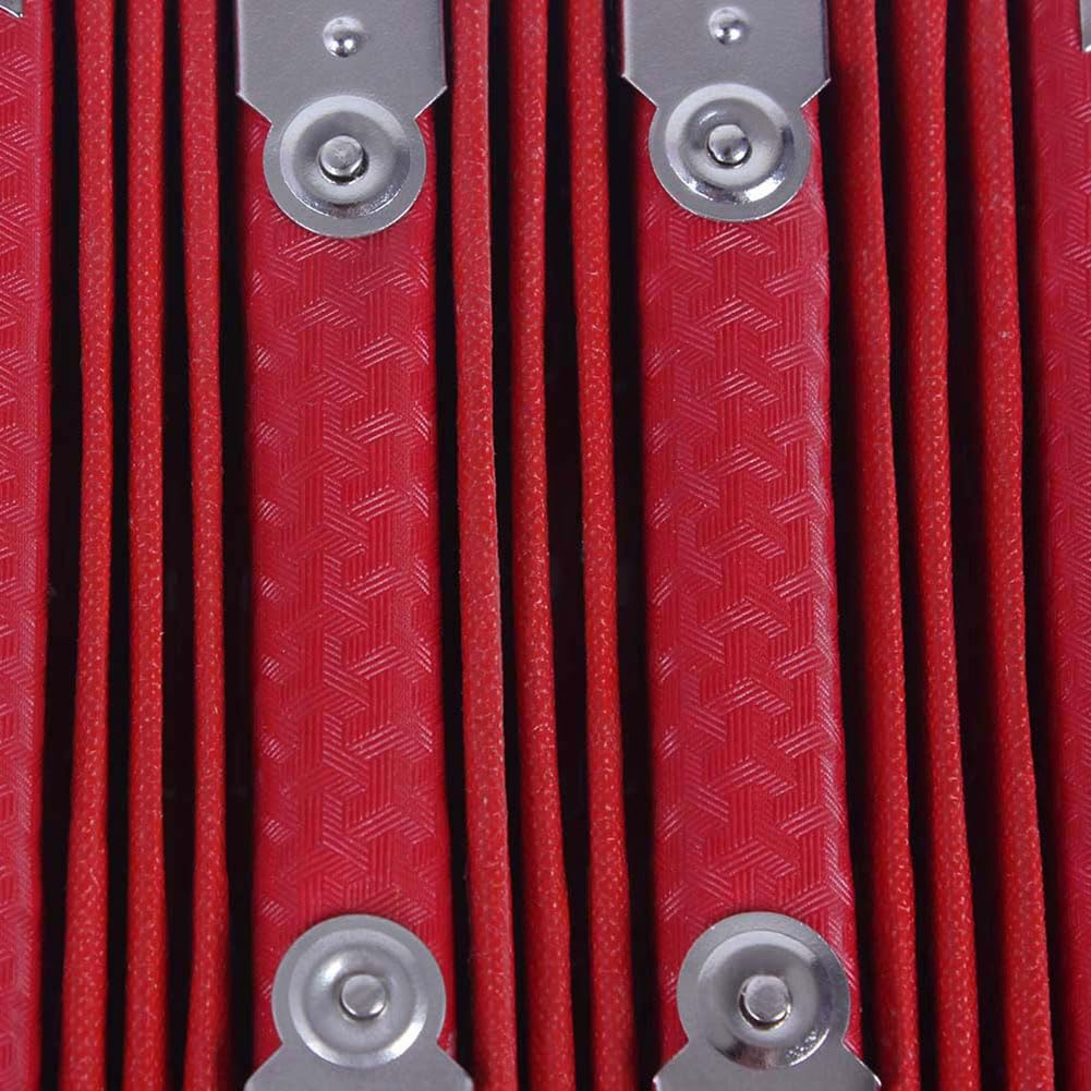 Ziehharmonika-Instrument, Professionelle Ziehharmonika 20 Tasten 40 Reed mit Tragetasche mit Aufbewahrungstasche für Kinder Erwachsene