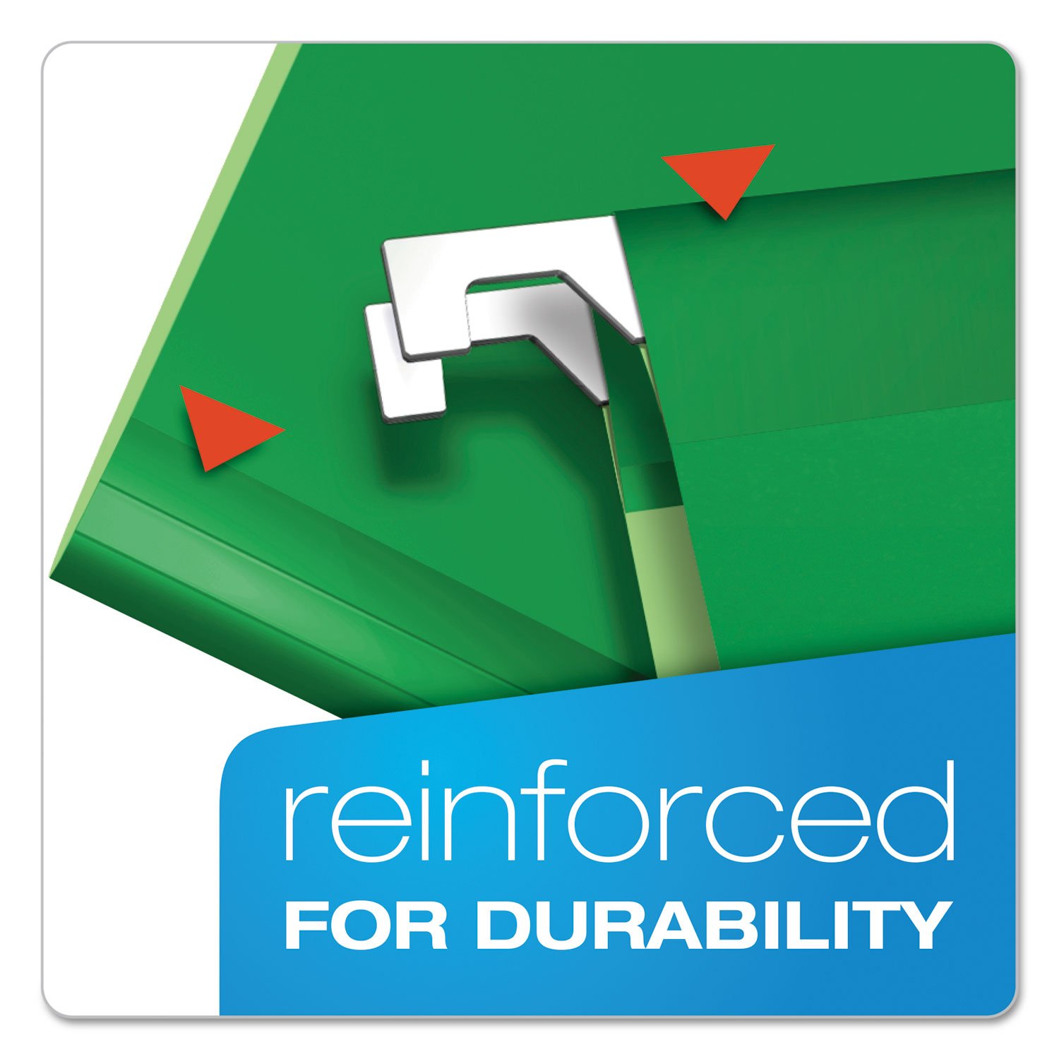 PFX415215BGR – reinforced Hanging Folders, Archivio Documenti Schedario Portadocumenti