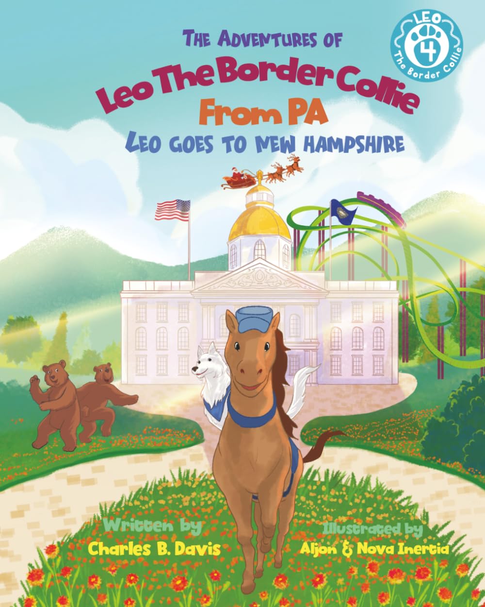 The Adventures of Leo the Border Collie from PA - Leo Goes to New Hampshire: 4
