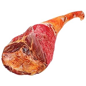 TOYANDONA Almohada De Peluche Simulación De Jamón Cojín Abrazador Creativo para Oficina y Descanso Decoración Divertida y Cómoda