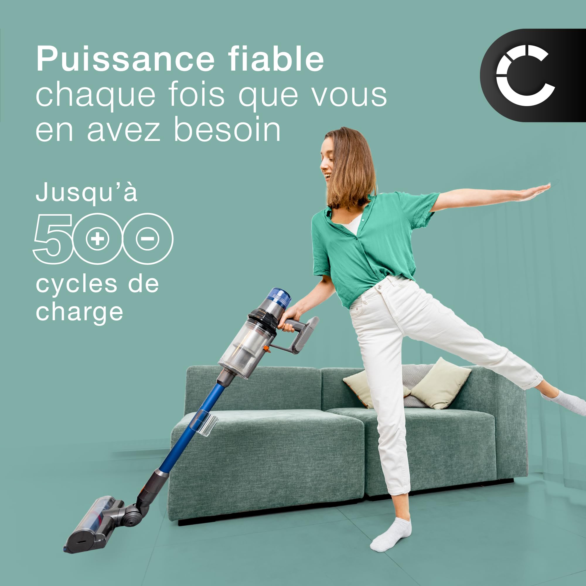 CELLONIC 1x Batterie Compatible avec Dyson SV11, V7, 968670-02