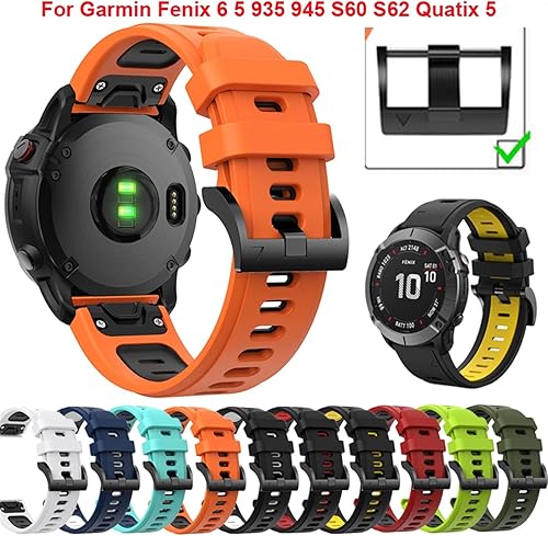 Miniatura 2 de VBWVA Silicone Watchband For Garmin Fenix 7 Smart Watch Quick Release Wristband for Garmin Fenix 6 5 Plus 935 945 S60 Strap