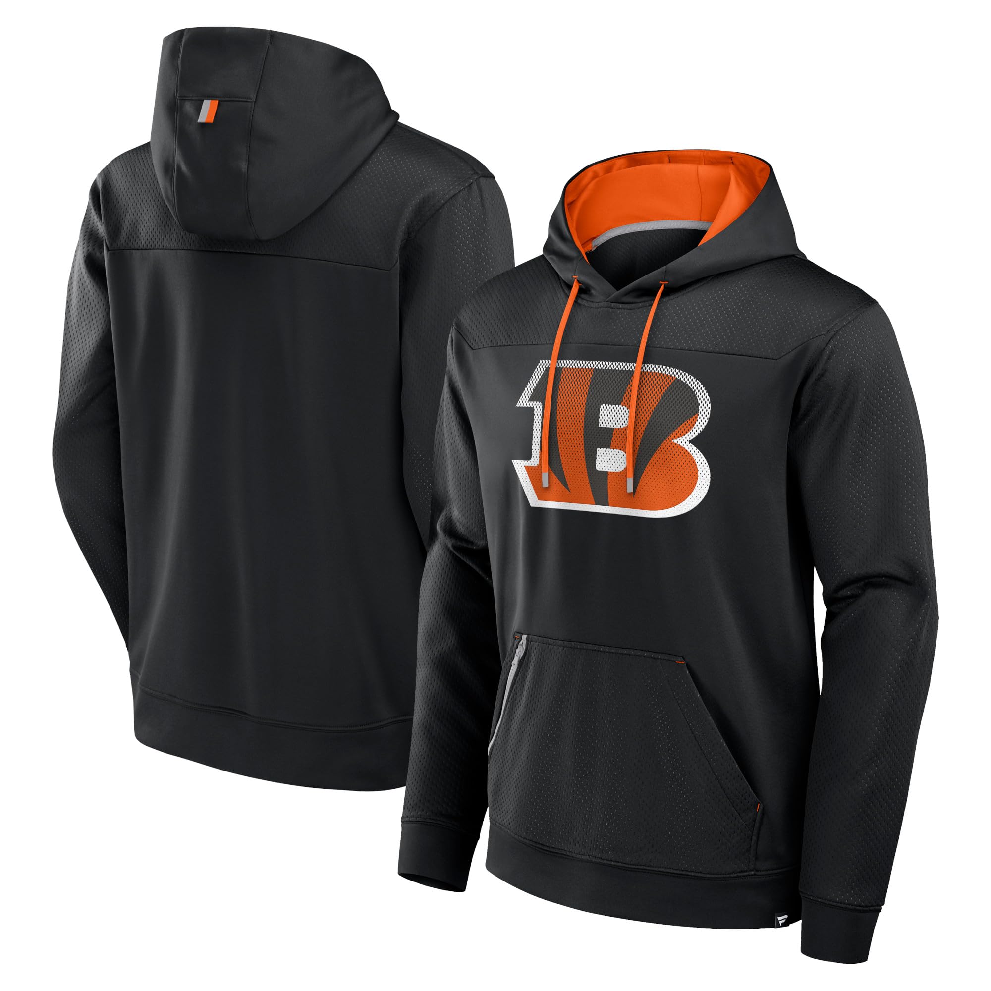 Fanatics Men's Black Cincinnati Bengals Defender Pullover Hoodie