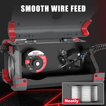 AWT Flux Core Welding Wire, Gasless Mig Welding Wire, E71T-GS Mild Steel Mig Welding Wire .030 2-Pound Spool, Pack of 1