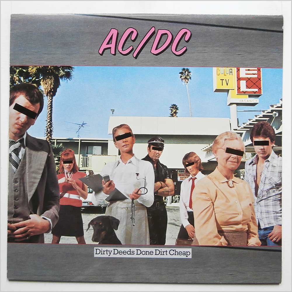UK Cheap Done Deeds AC/DC★Dirty Atlantic LP Press, (Allied Vinyl – Cheap Dirt Done Deeds Dirty – AC/DC 洋楽