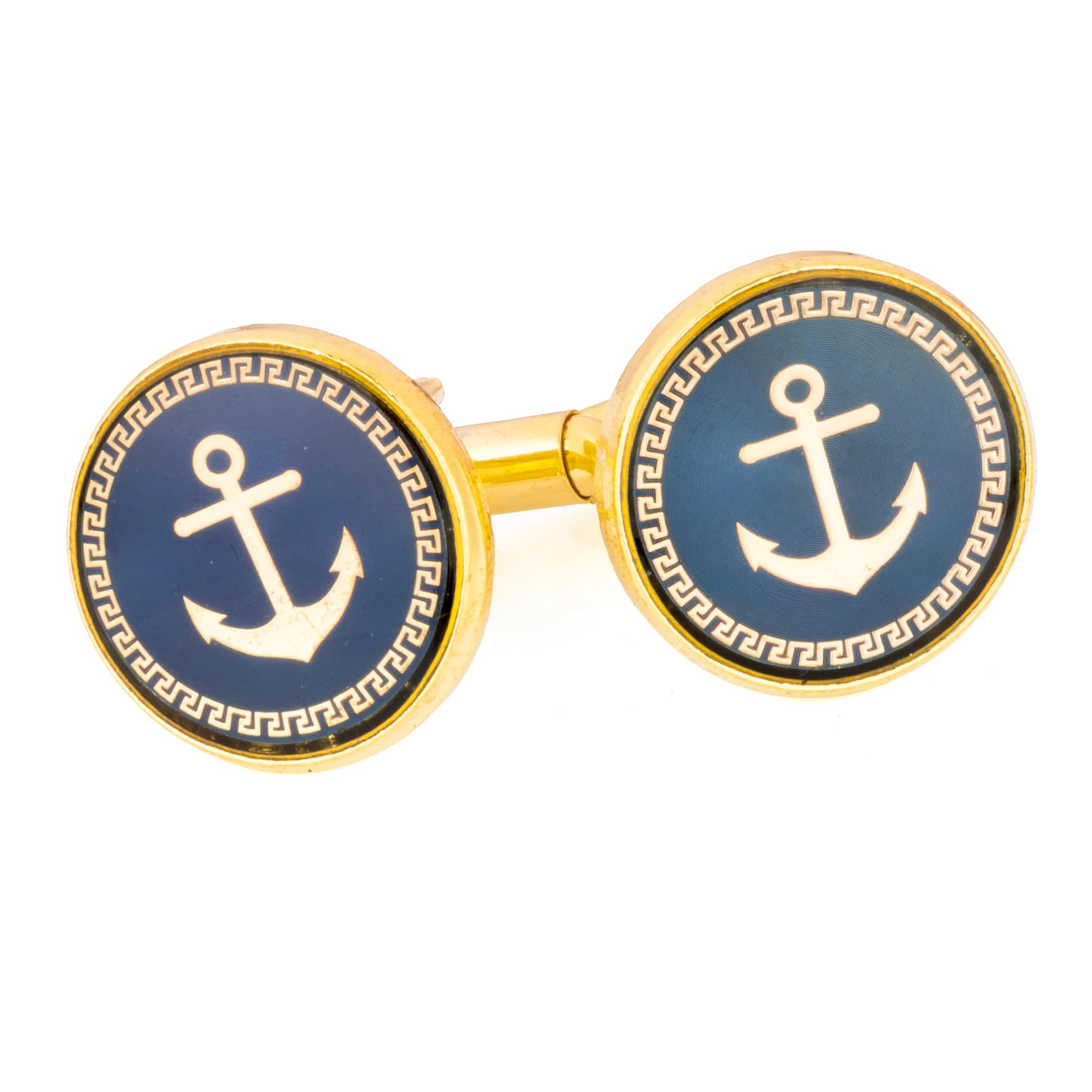 to the nines Blue Anchor Cufflinks for Men-picture-46