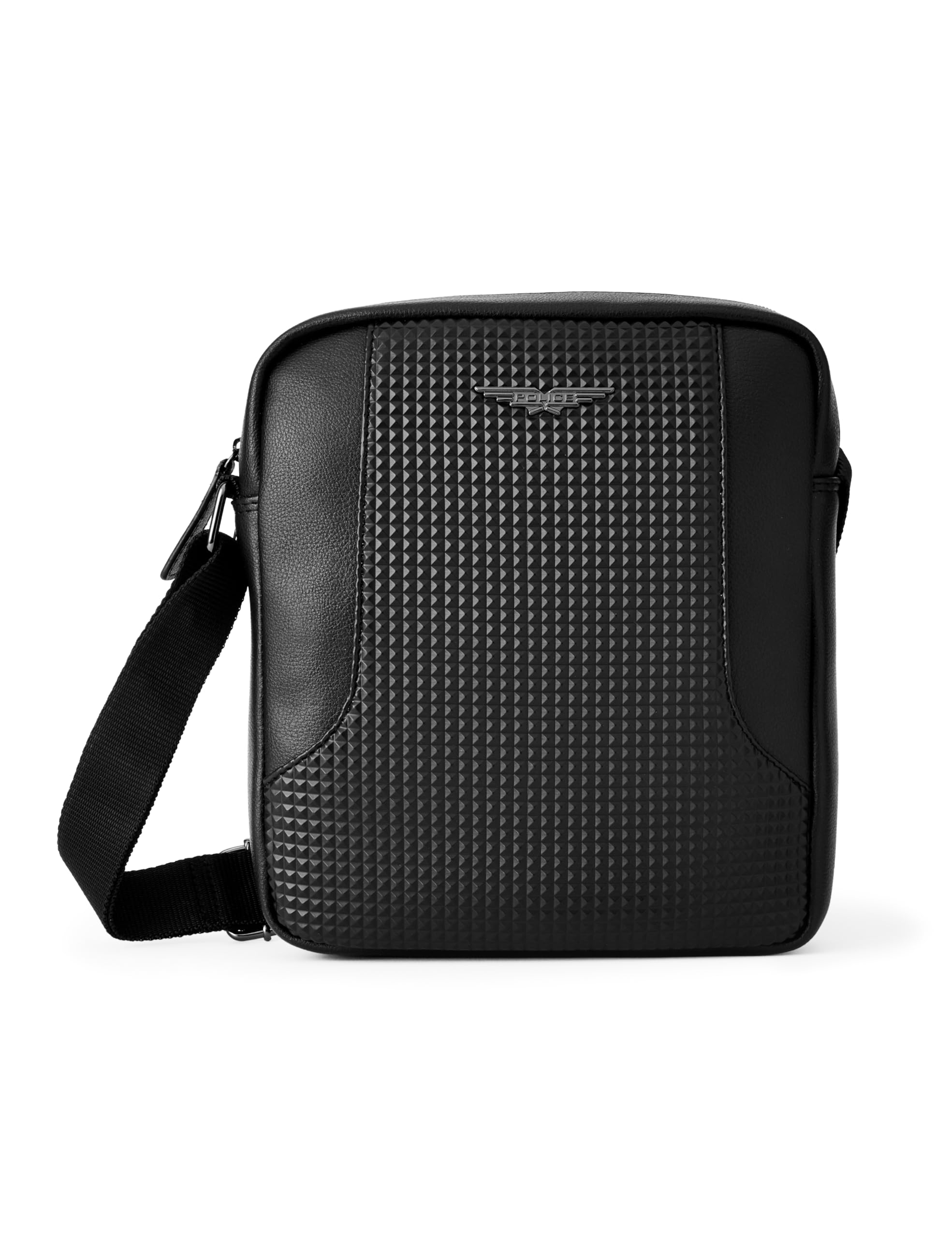 Men's Black Color Marcus Medium Crossbody Bag-image-34