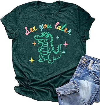 Women See You Later Shirt Last Day of School Teacher Shirt Teacher End of The Year Shirt School Graduation Tops