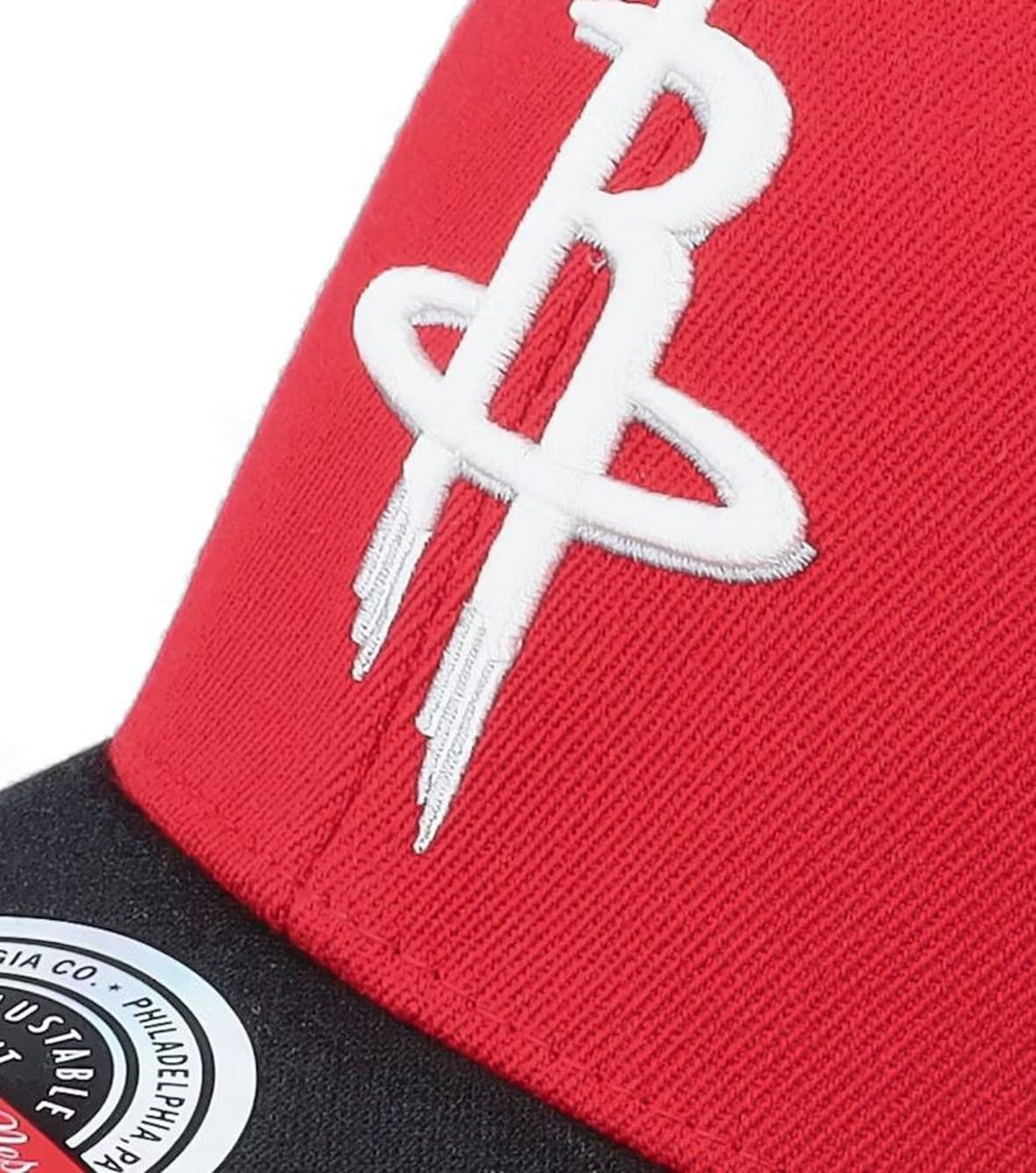 Cappello Snapback Ufficiale Houston Rockets - Navy/Rosso, Visiera Piatta, Regolabile, Taglia Unica - 2