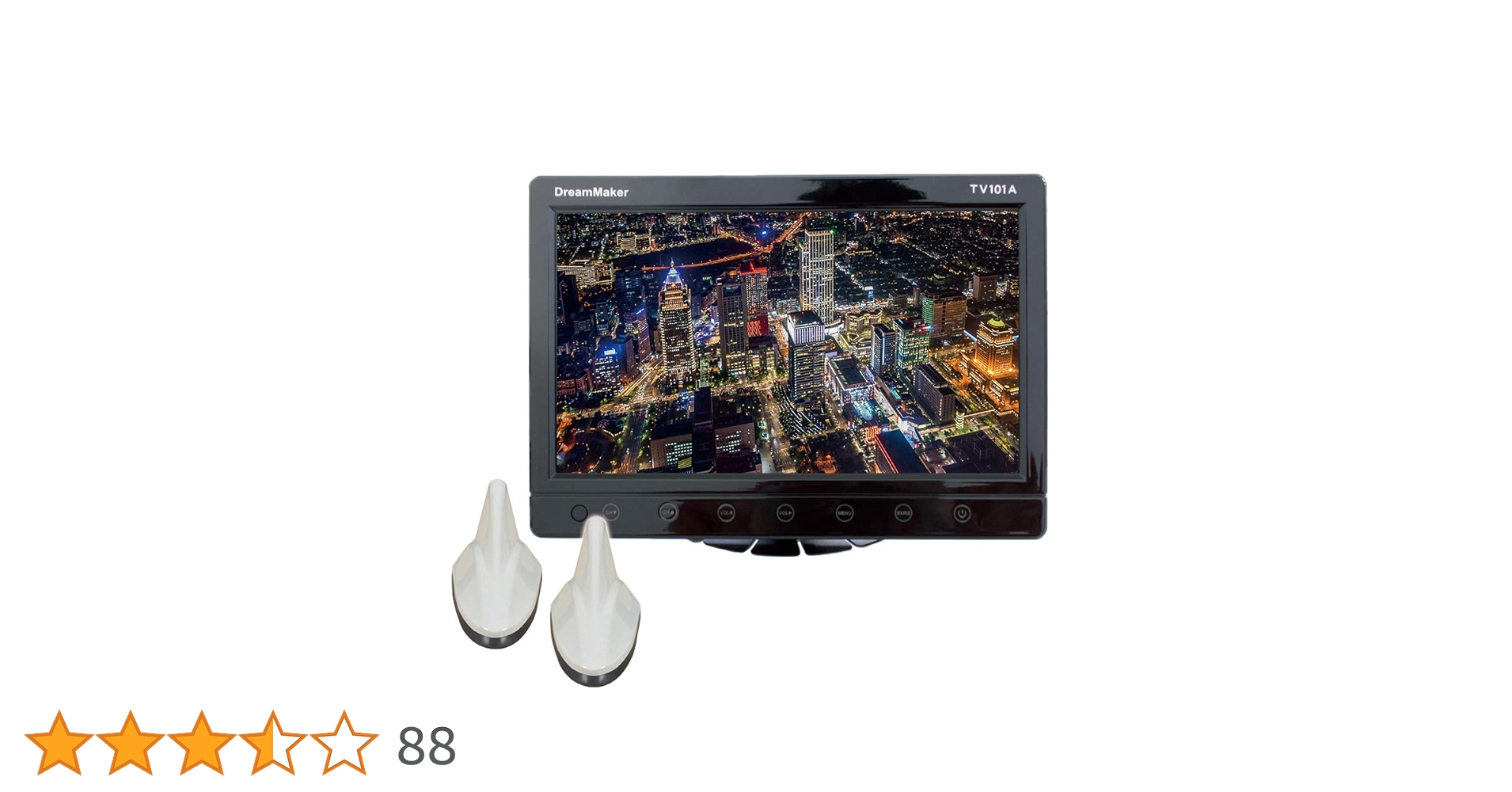 Amazon | ドリームメーカー フルセグ カーテレビ 10.1インチ