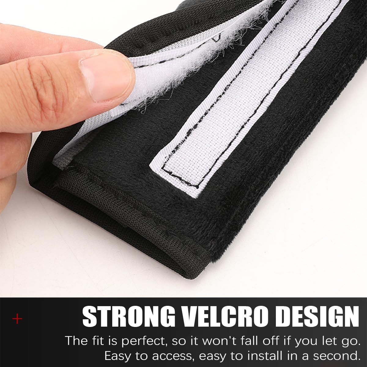 JINJUMEI 2 Pièces Voiture Protege Ceinture Voiture, Coussinets Ceinture Sécurité Voiture, Épaulettes De Ceinture De Sécurité, Rembourrage De Ceinture De Sécurité Pour Adultes Et Enfants