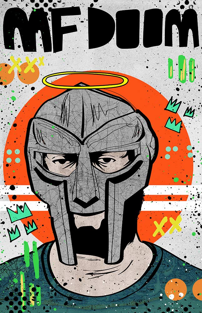 Amazon.com: MF DOOM - Pop Art Poster/Wall Art/Limited