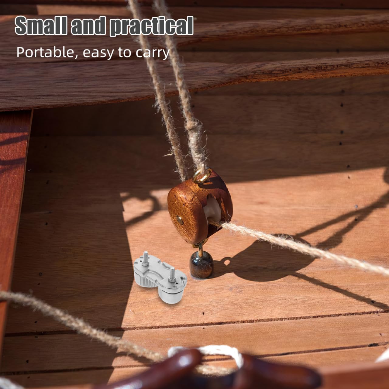 Edelstahl Schotklemme Boot Cam Cleat Curryklemme Nockenklemme für Boote Seilklemme für 6–12mm Leinen Korrosionsbeständig Starke Haltekraft Einfache Montage für Segelboote und Ankerleinen