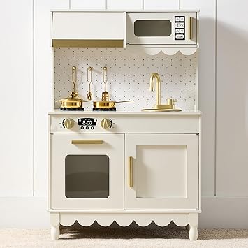 38% off: Best Choice Products Toddler Kitchen Playset, Wooden Cottage Kids Play Kitchen with 5 Accessories, Toy …