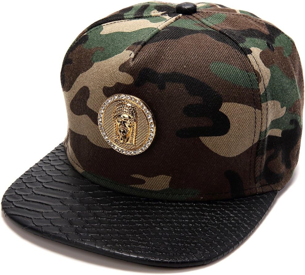 Haters Clothing Accessories Adjustable Jesus Christ Cotton Camo Snapback Cap Hat for Men & Women Basecap
