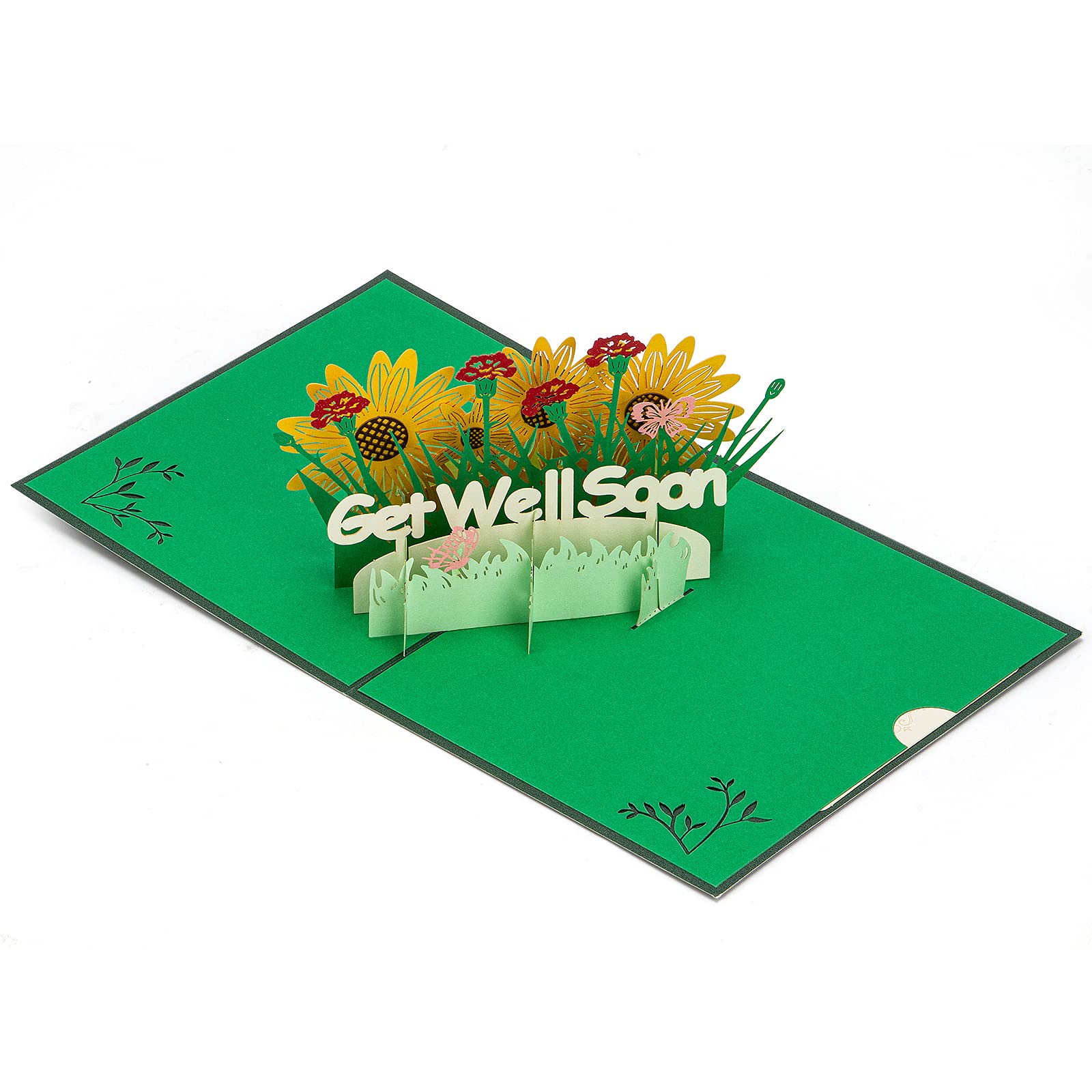 Pop Up Card KESOTE 3D Get Well , Greeting Card For Patient Pop Up ...