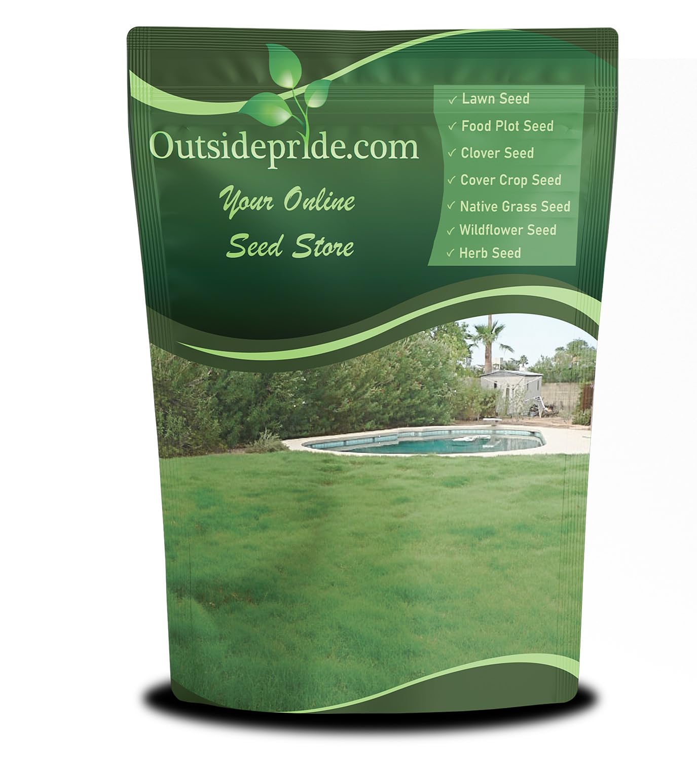 Outsidepride Xeriscape Native Prairie Grass Seed Mix – 1 lb. Perennial, Warm-Season, Cold & Drought-Tolerant, Fine Leaved, Dense Turf Grass Seeds for Lawn, Ground Cover & Arid Xeriscape Landscaping