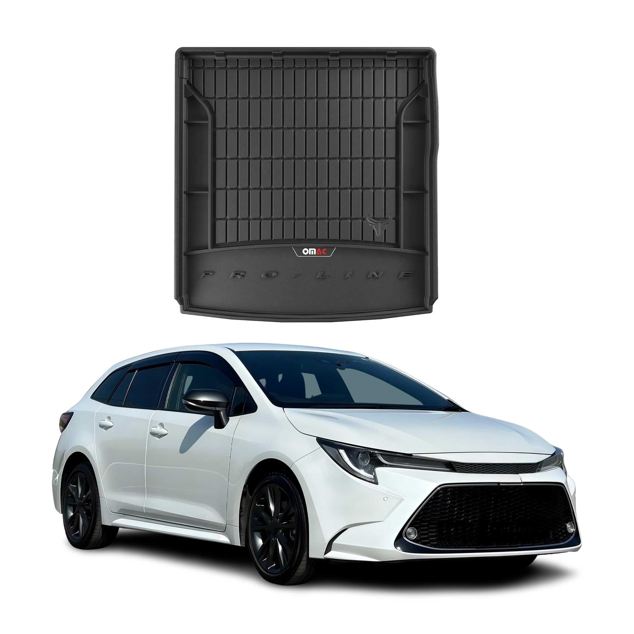 OMAC Goma Bandeja Maletero Compatible con Toyota Corolla Touring Sports 2019-2026 Obere TPE
