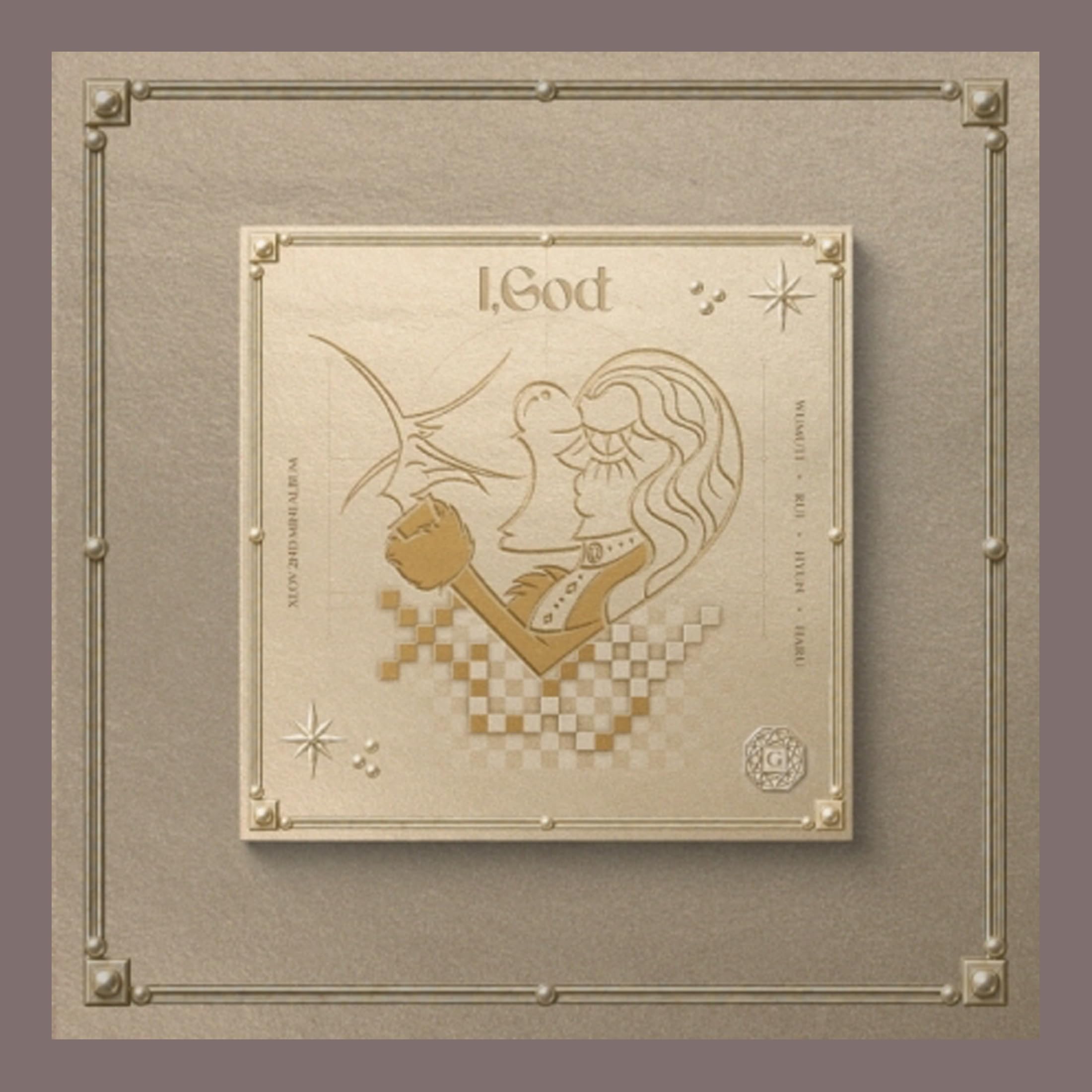 XLOV I God 2nd Mini album album G VER cadeau idéal passionnés