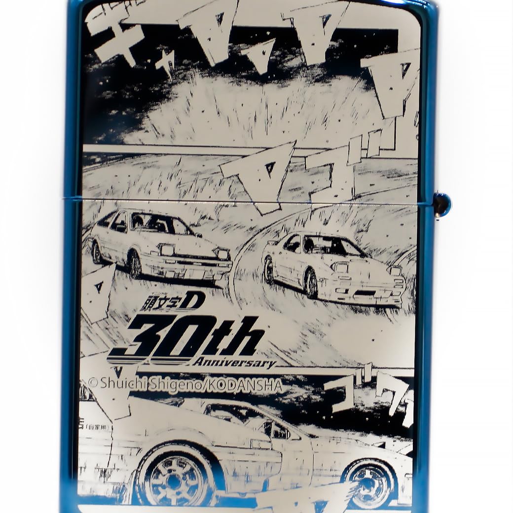 Amazon.co.jp: Zippo 『頭文字D』 ブルーチタン model 藤原拓海 「30th