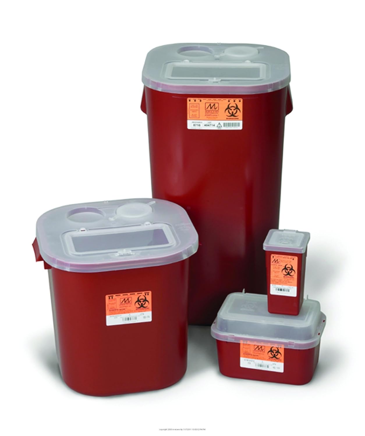 Stackable Sharps ContainersDimensions 10" x 5" x 7