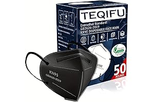 50-Count Reusable KN95 Face Masks: Enhanced Protection and Comfort