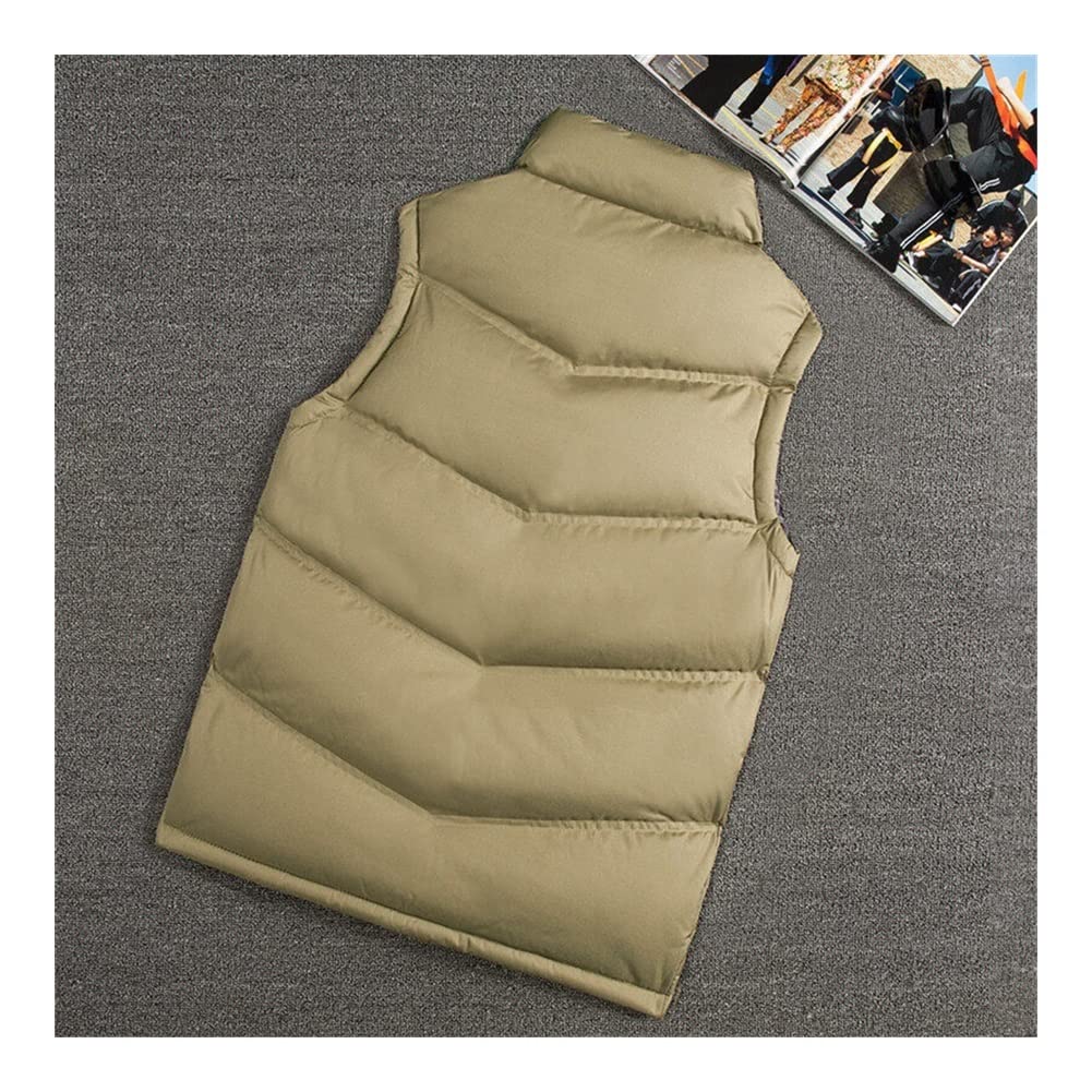 Kamizelka zimowa Jesień Zima Ciepła Bez Rękawów Kamizelka Kurtka Mężczyźni Slim Fit Kamizelka Casual Płaszcze Mężczyzna Kamizelka Zachodnia Kamizelki i kamizelki męskie odzież, kamizelki i kamizelki,