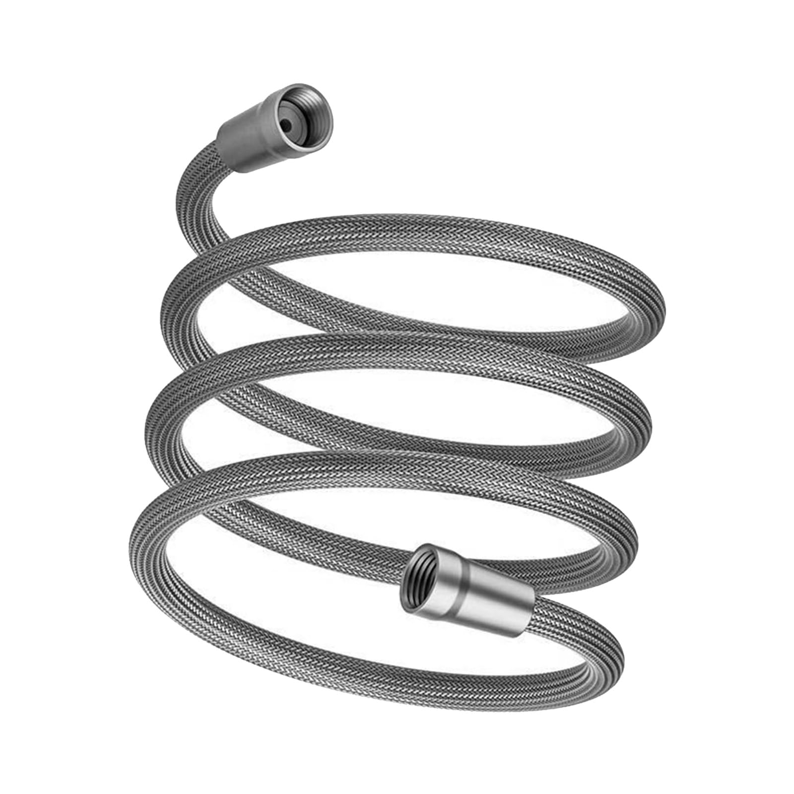 Yrohgkpn Grey Flexible 7Ft Shower Hoses Attachment Flexible Shower Hoses Attachment Nylon For Handheld Heads & Bidet Sprayers