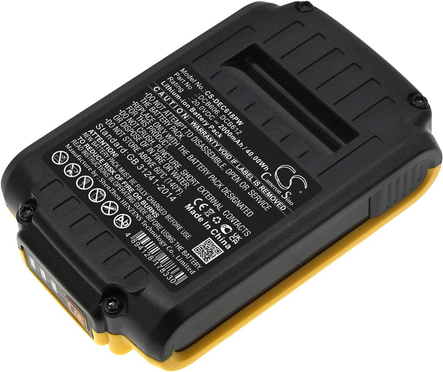 RayVotlバッテリー互換 De Walt DCD980L2、DCD980M2、DCD985、DCD985B、DCD985L2、D