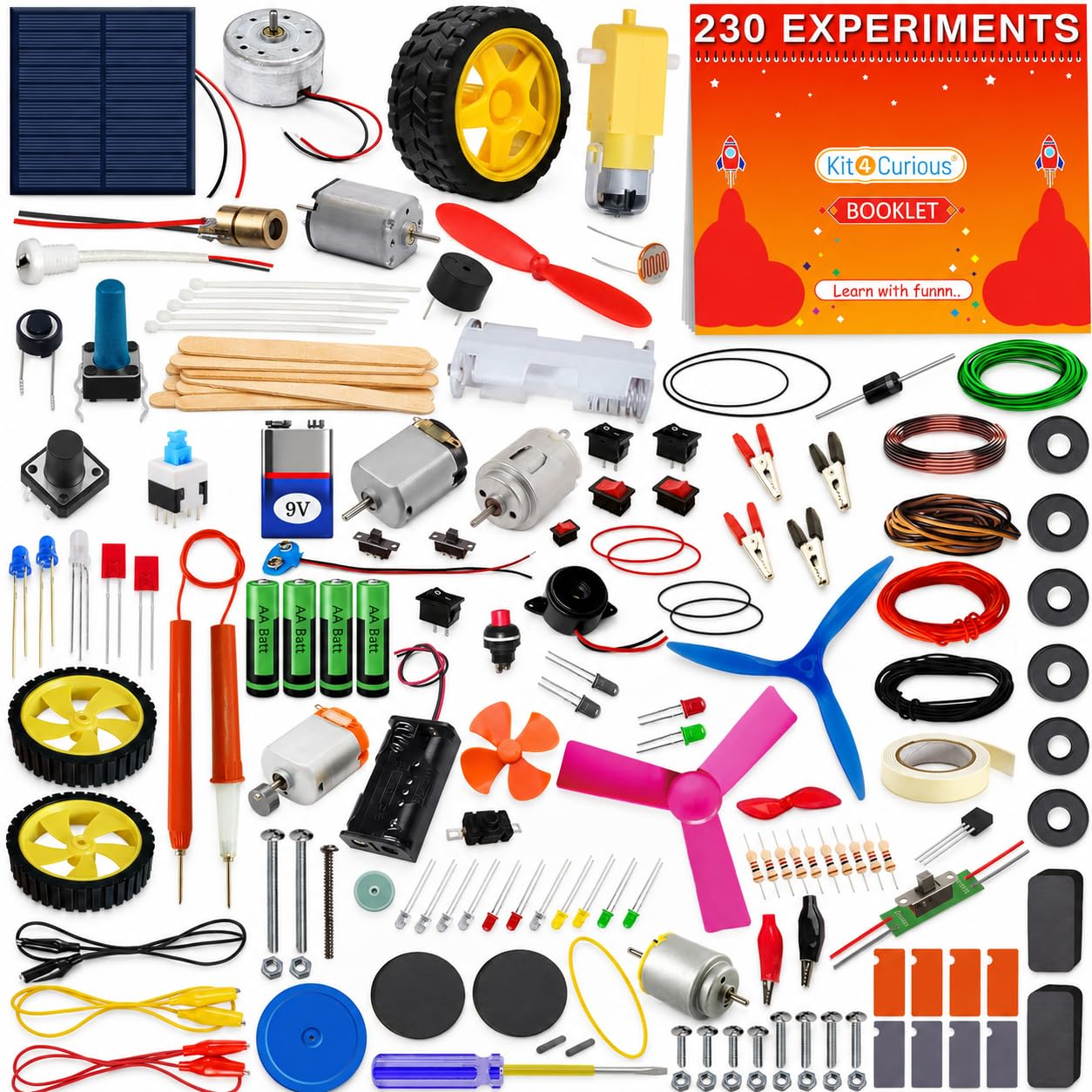 DIY Electronics Kit - 125 Projects for Kids -5