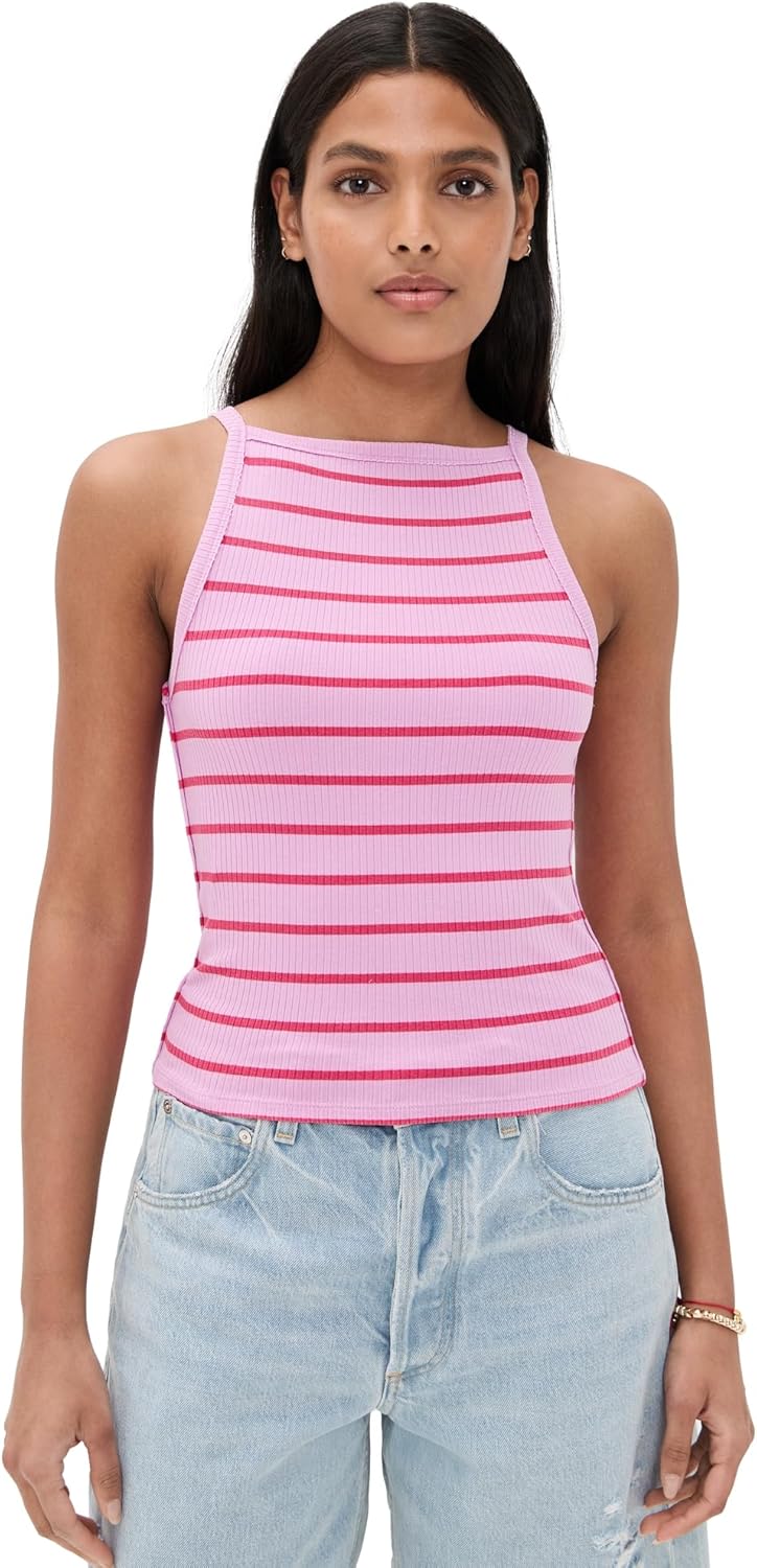 Free People Women's Mia Tank-yd Stripe