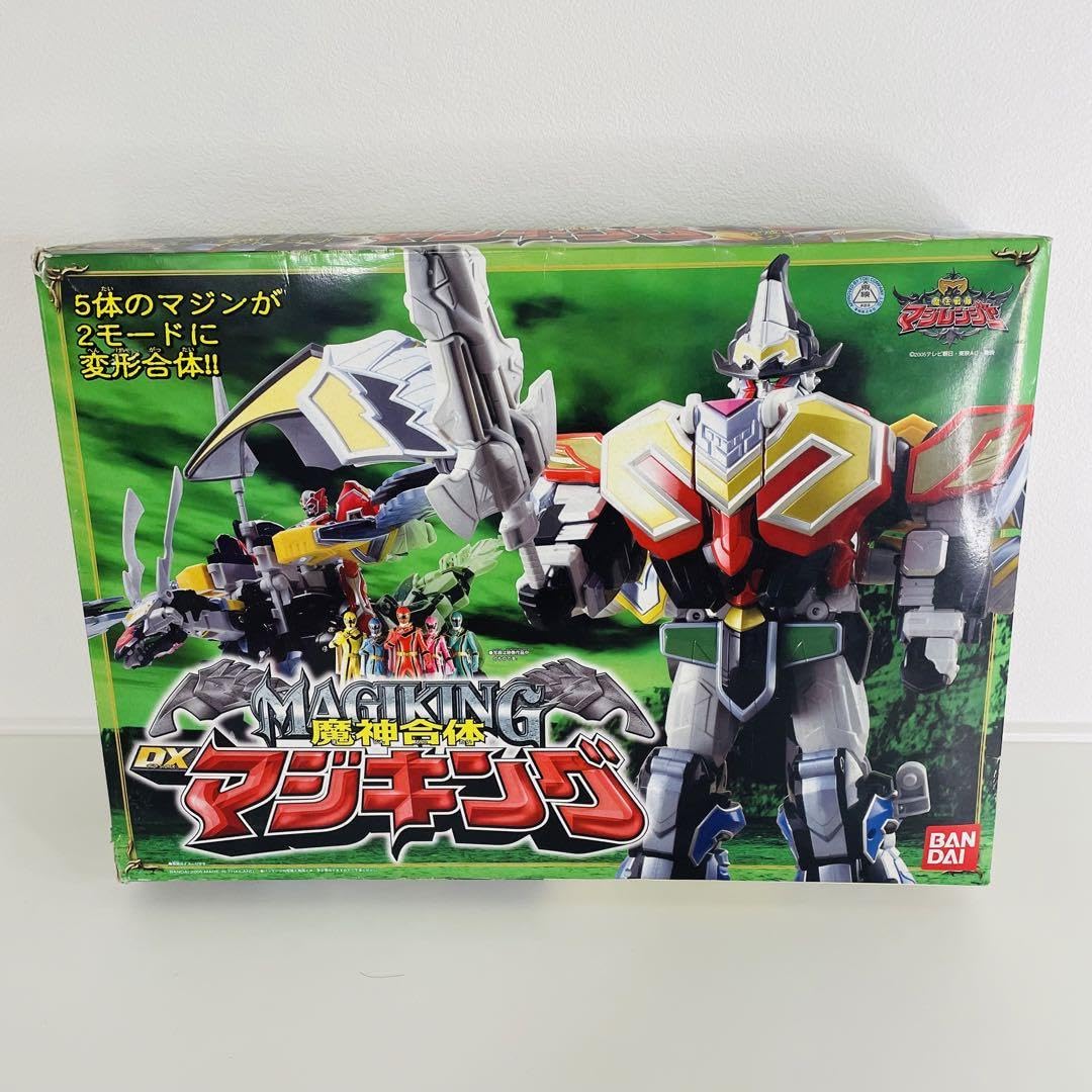 Amazon.co.jp: 箱付 魔神合体DXマジキング 魔法戦隊マジレンジャー 
