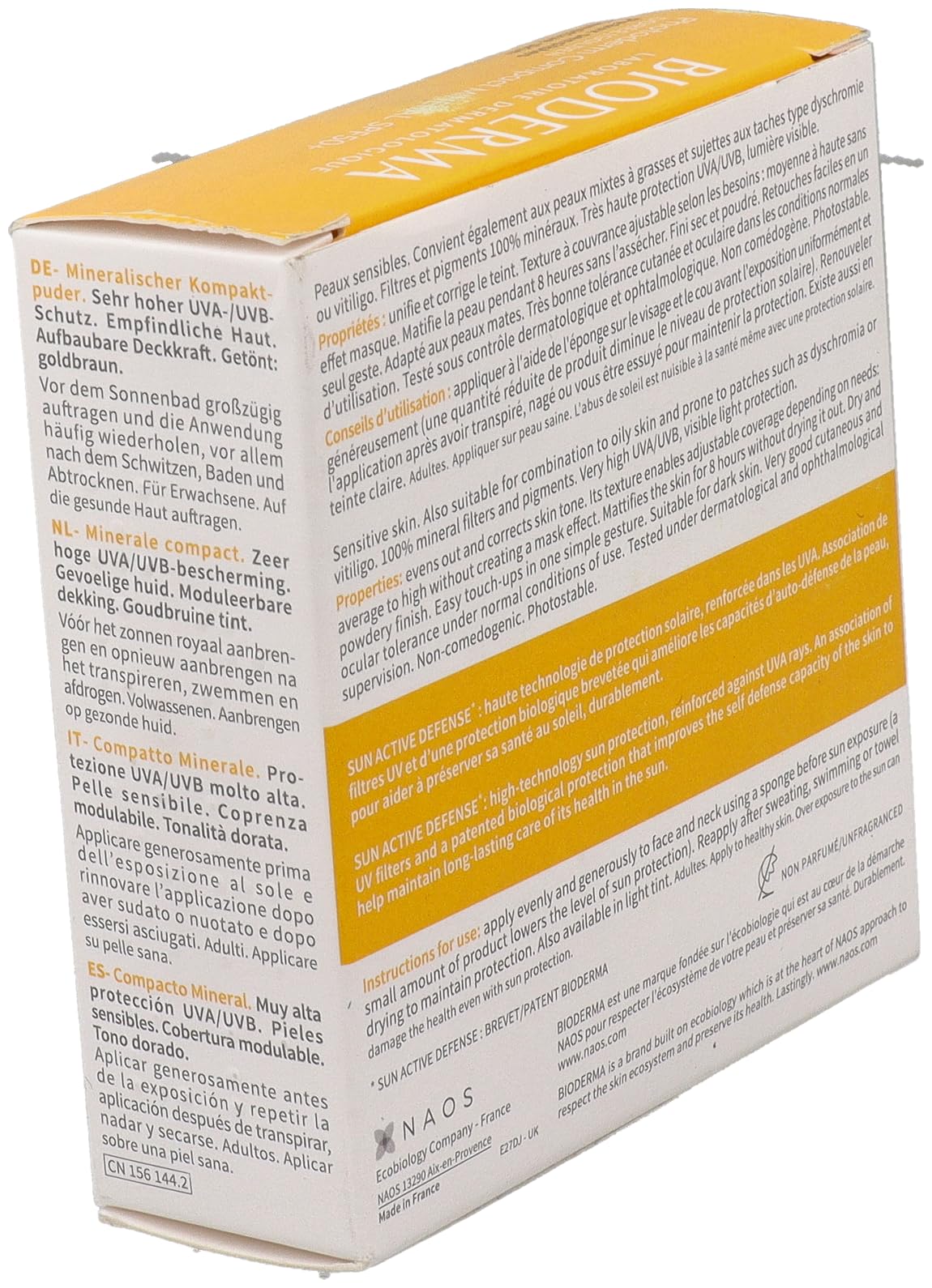 BIODERMA Photoderm Compact Mineral Golden SPF50+ 10 g, 10 g (Pack of 1) - Image 2