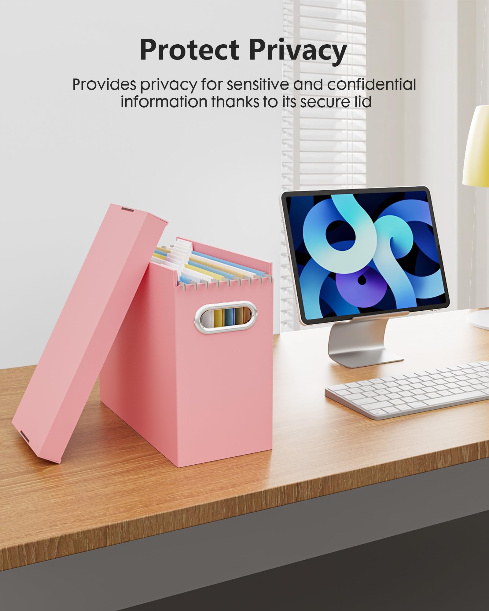 Snapklik.com : Oterri 4 Pcs File Organizer, Cardboard Storage File Boxes