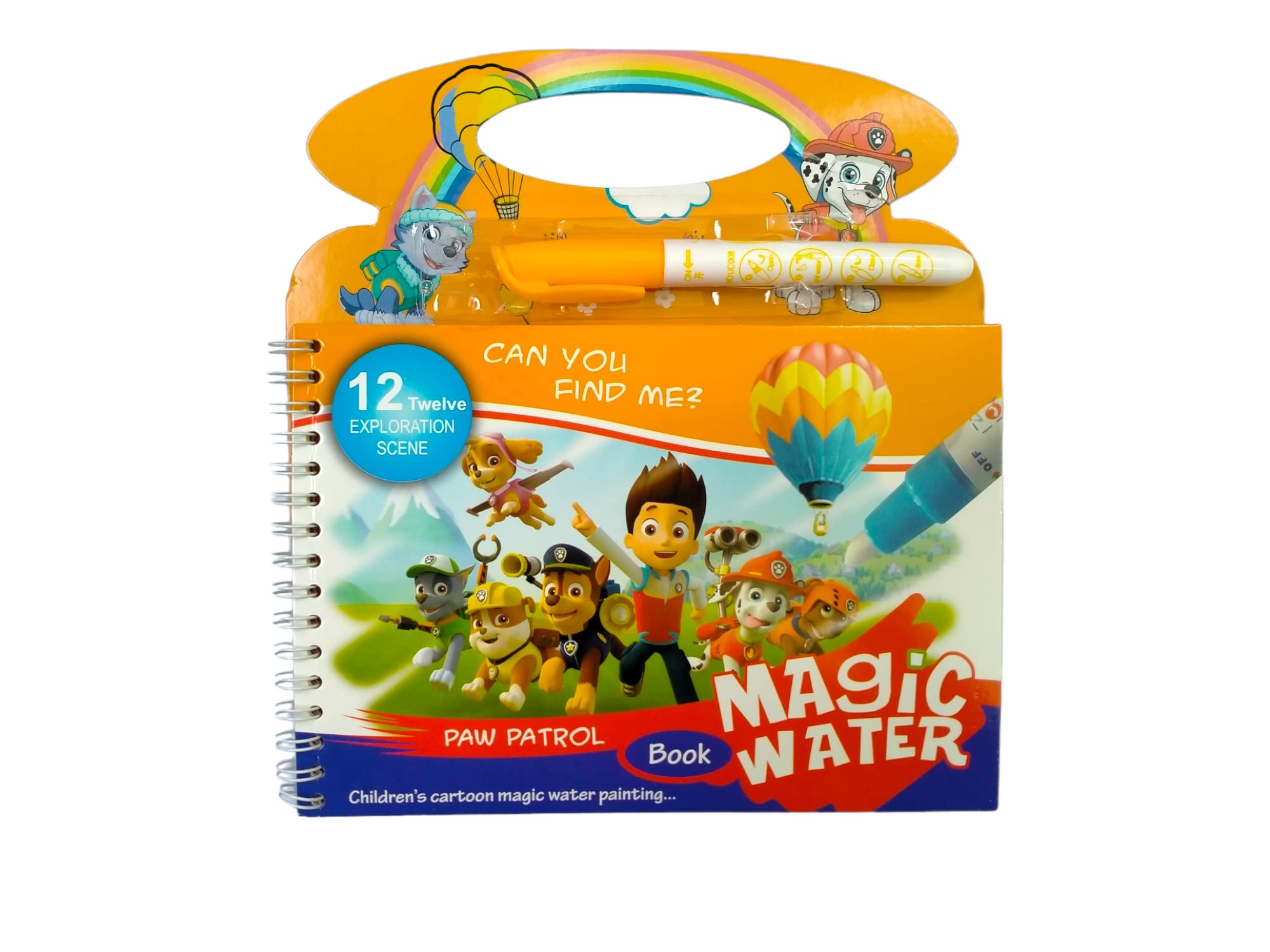 Caught Trendy Paw Petrol Magic Paint with Water Coloring Books for Toddler, Reusable Water Reveal Activity Books Learning and Educational Toy for Kid, Doodle Game for Girl & Boy for Kids(Multicolor). (B0BJ2P26LC) Amazon Price History, Amazon Price Tracker