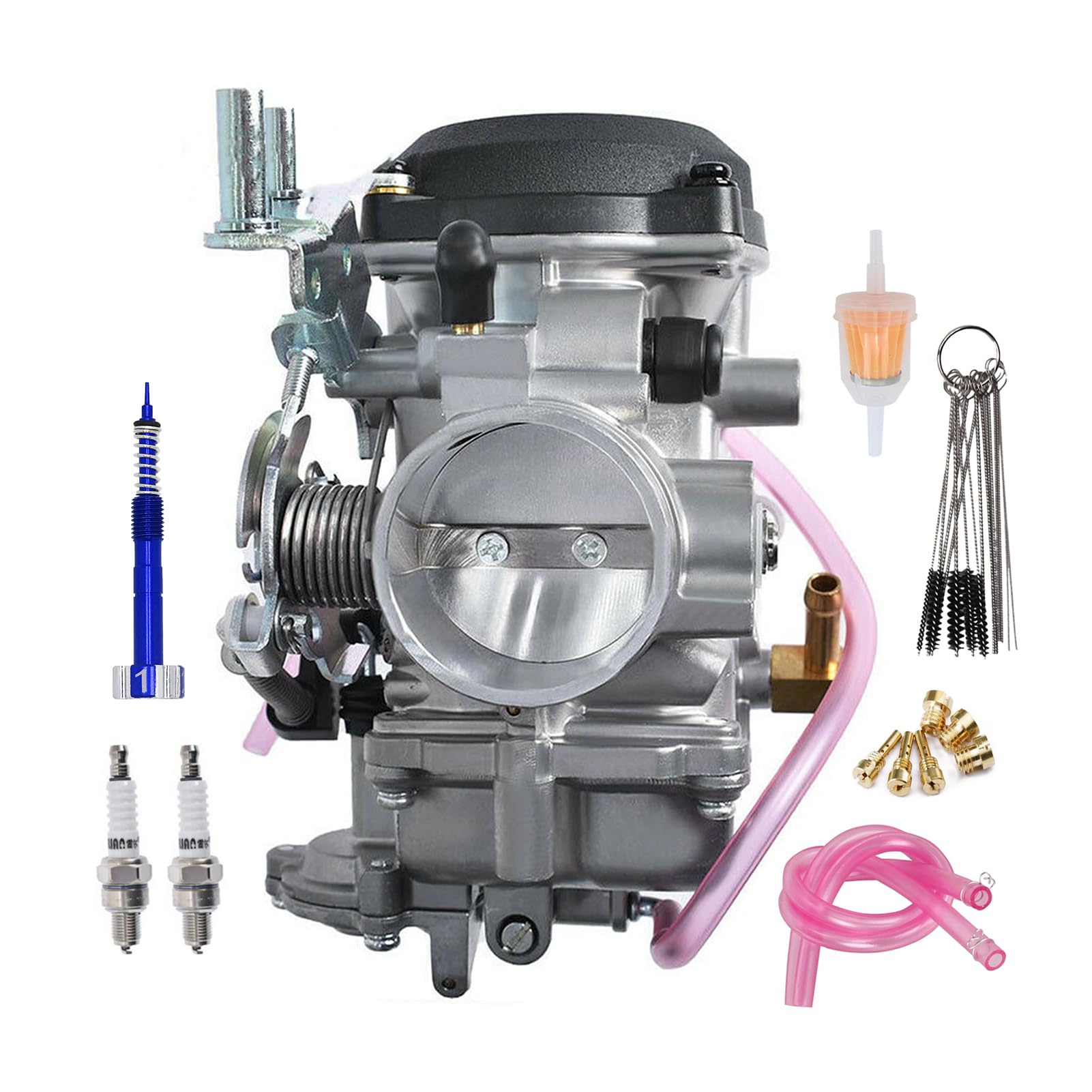 SVKCAR CV 40MM Carburetor for Harley Davidson Sportster 883 1200 XL883 XLH1200, Softail 1988-2017, Dyna FXR FXD Touring 1988-2016, Sportster 1998-Up