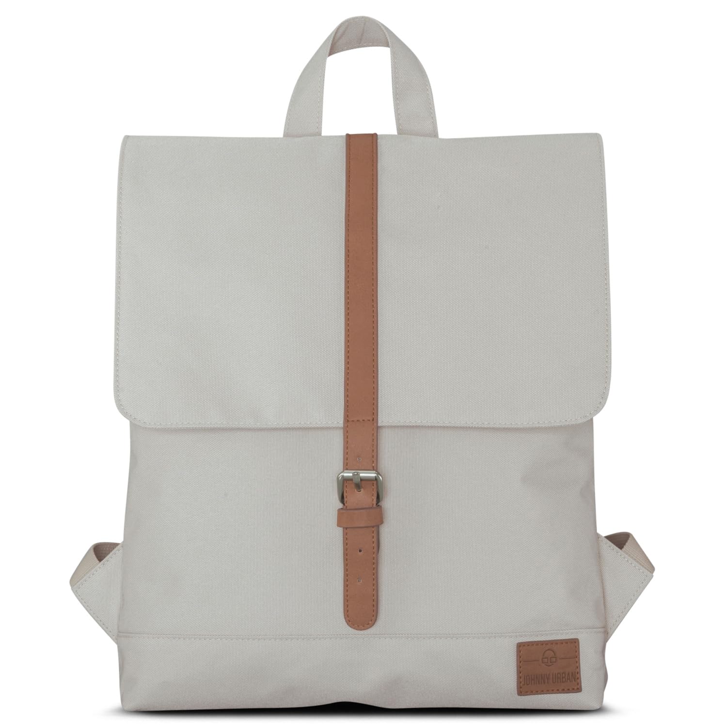 Johnny Urban Rucksack Damen - Mia - Schlanke Tasche mit Laptopfach - Aus Recyceltem PET - 7L - Wasserabweisend - Sand