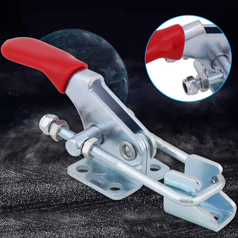 Akozon 4 szt.Zestaw szczypiec typu Toggle Lock Metalowe narzędzie ręczne Pojemność 163 kg / 360lbs GH-40323
