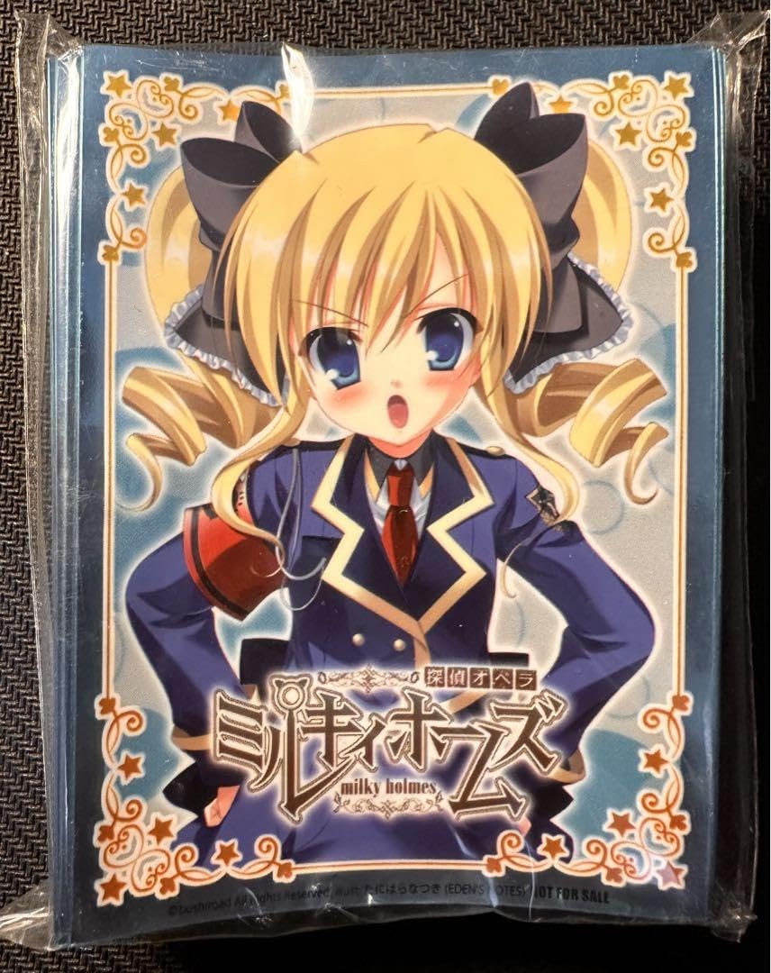 ミルキィホームズ　スリーブ Amazon.co.jp: ミルキィホームズ 明智小衣 特製スリーブ QCI : おもちゃ