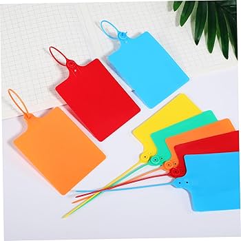 Amazon | SEWACC 物流タグ 100個セット 80×100mm 防水プラスチック