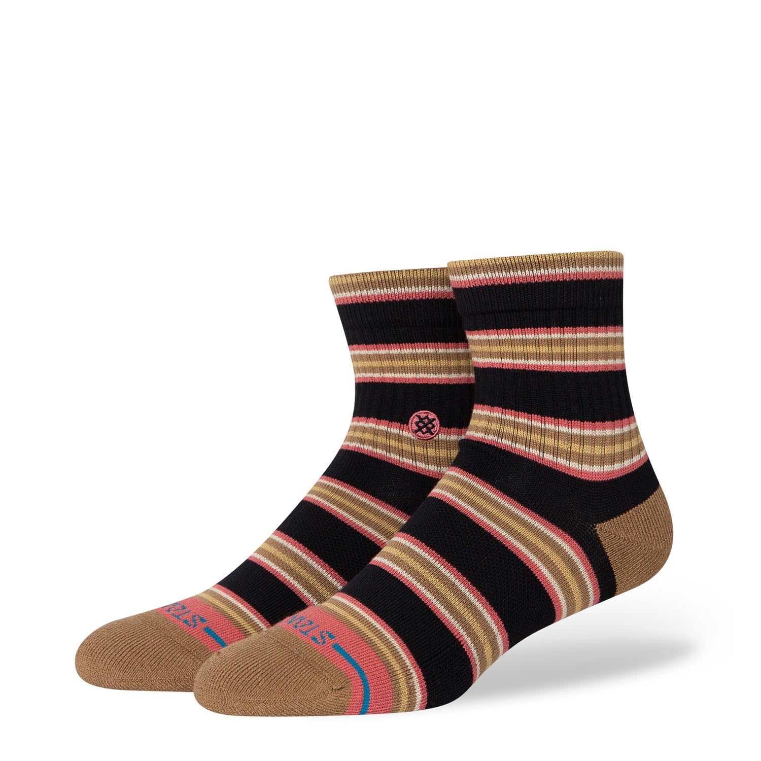 Stance Unisex Black Speakeasy Qtr Socks (Black), L
