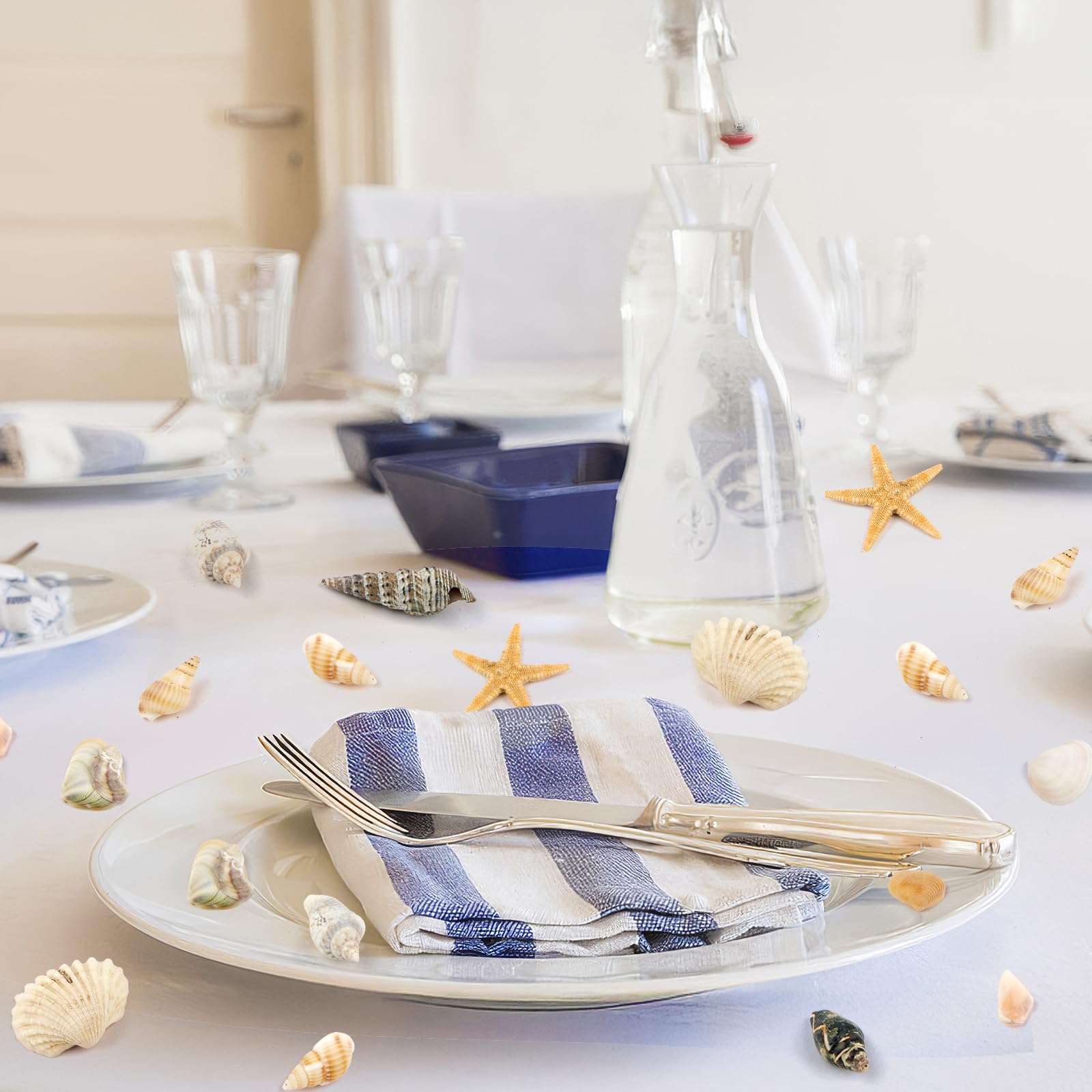 250g Muschelmix Zum Basteln & Dekorieren | 125 Stück Ungebohrt Für Vasen, Schmuck, Deko