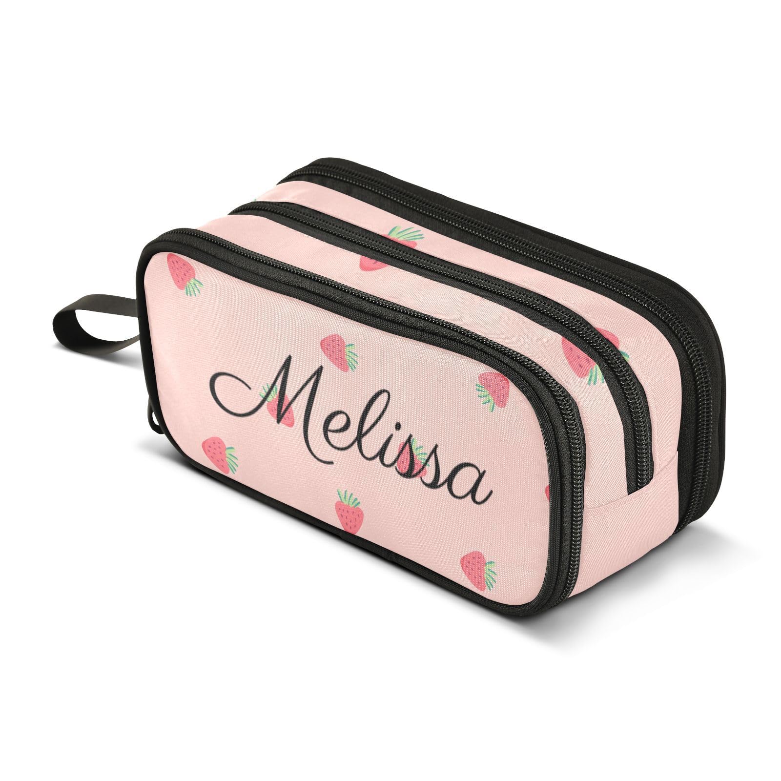 Naispanda Custom Pencil Case With Name - Personalized Pen Pouch, Large Capacity, Gift For Students - View #3