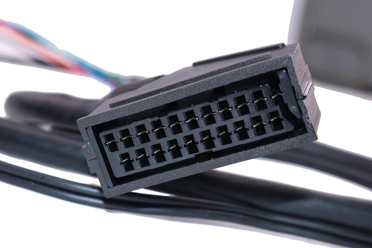 Female RGB Euro SCART to 4 RGB BNC Adapter Audio Video Gaming Cable Compatible with Sega Genesis Saturn Super Nintendo Neo Geo PlayStation and Other Systems That Output RGB via SCART