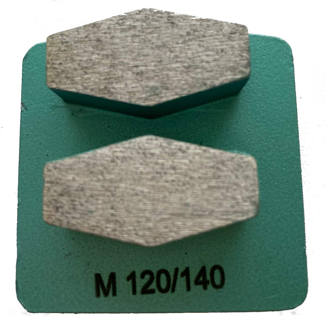 Paquete de 9 discos de molienda de diamante premium compatibles con amoladoras de piso Husqvarna PG, piso de hormigón de molienda, unión estándar, grano 120/140